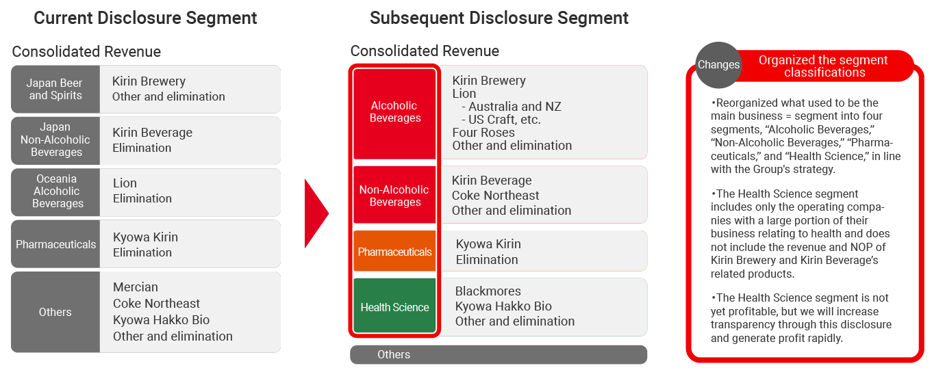 Figure: Current Disclosure Sefment, Subsequent Disclosure Segment